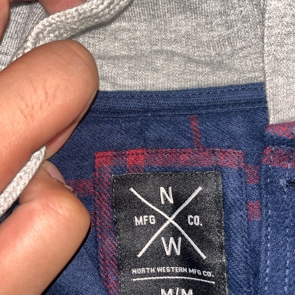 Mens Shirt Type Hoodie For winter wear or Casual - Picture 2 of 3